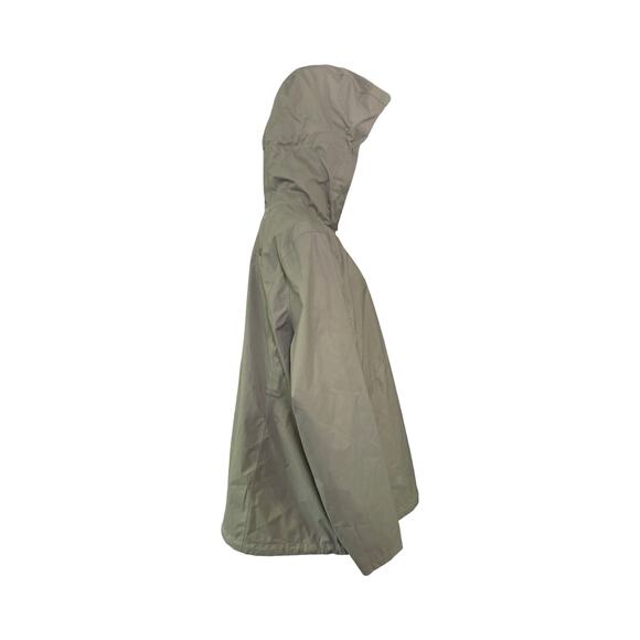 The North Face Women’s XXL Waterproof Windbreaker Jacket Olive Green Hooded - Picture 7 of 8
